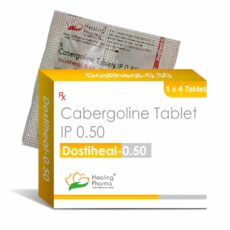 Cabergoline 0.5mg 12 count